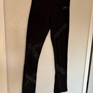 Justice Black Active Leggings